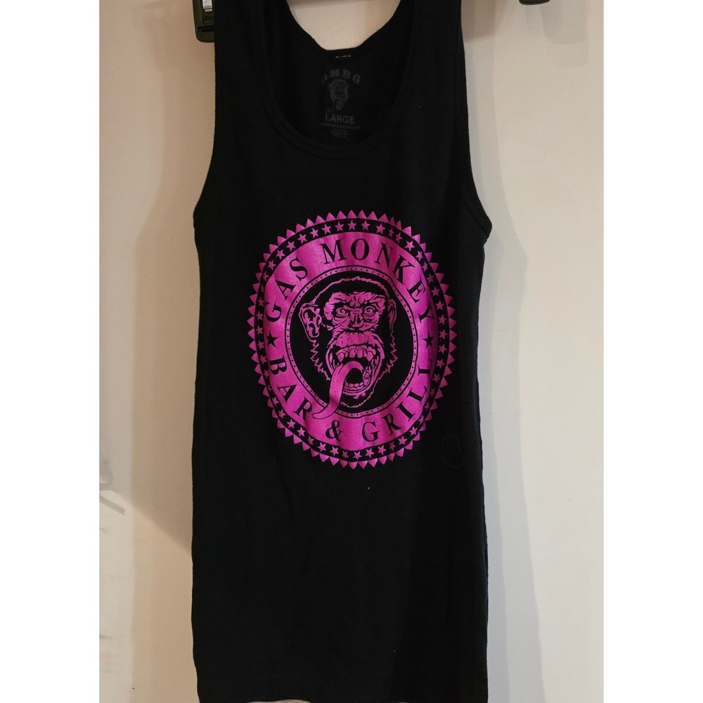 Gas Monkey Bar & Grill Tank Top Womens Large